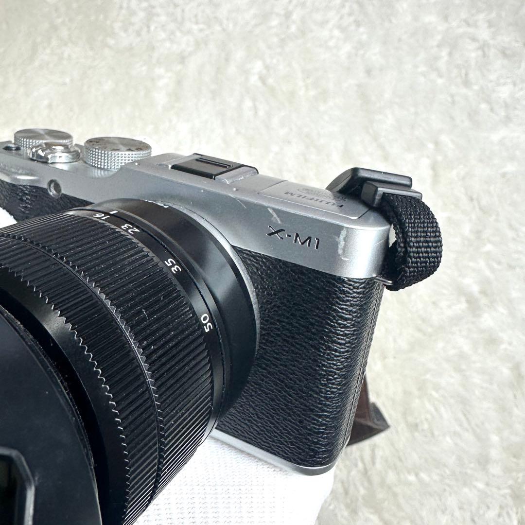 FUJIFILM ミラーレス一眼 X-M1 16-50レンズキット　wi-fi