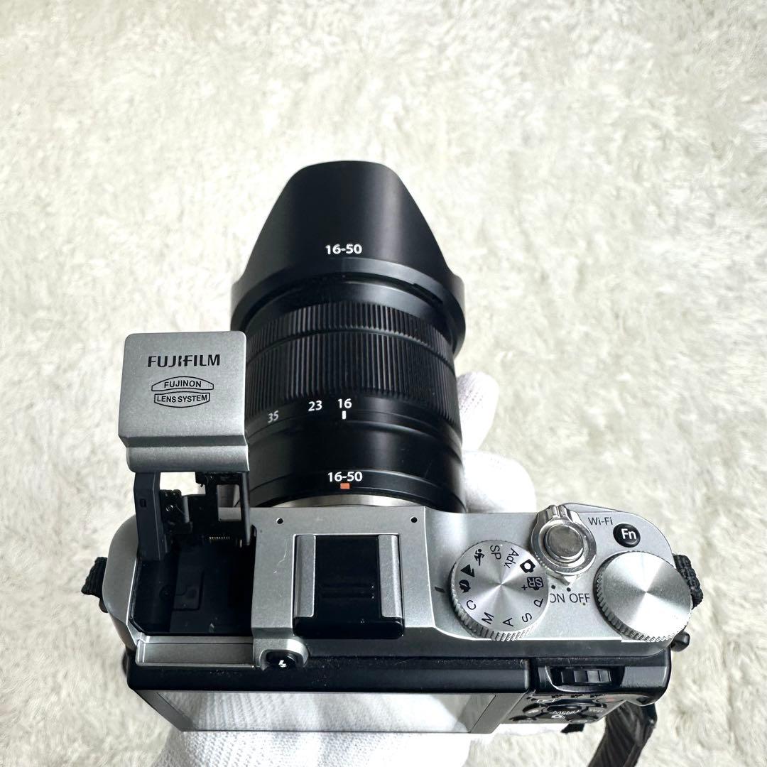 FUJIFILM ミラーレス一眼 X-M1 16-50レンズキット　wi-fi