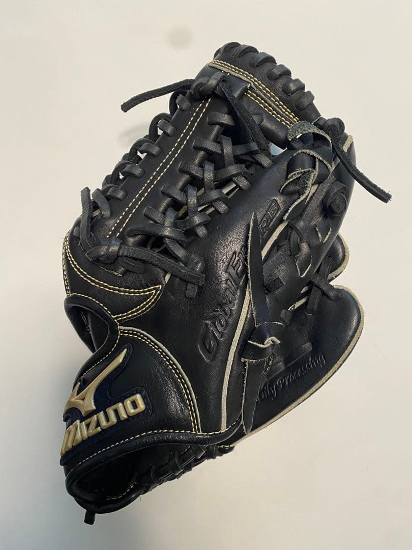 Global Elite RG 少年軟式　オールラウンドM ブラック　専用袋付