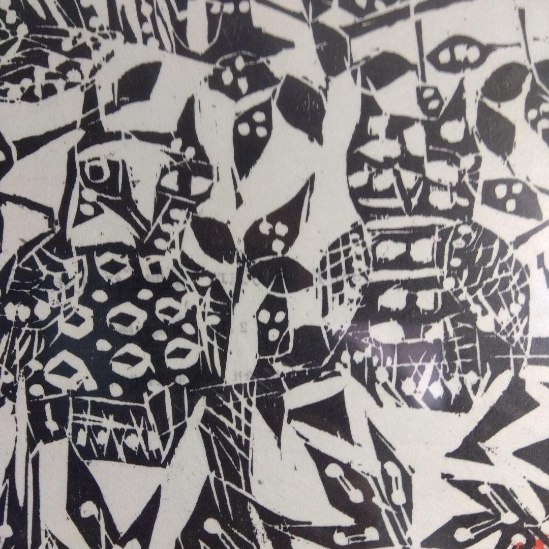 棟方志功　耳鳥の棚