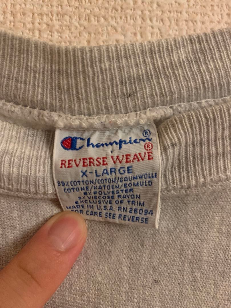 90's champion リバースウィーブ