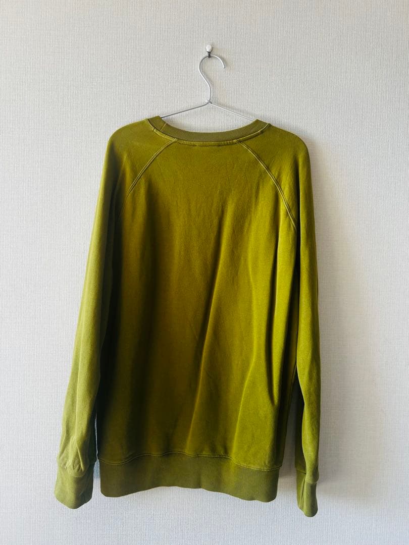 MAISON KITSUNÉ オリーブグリーン トレーナー L