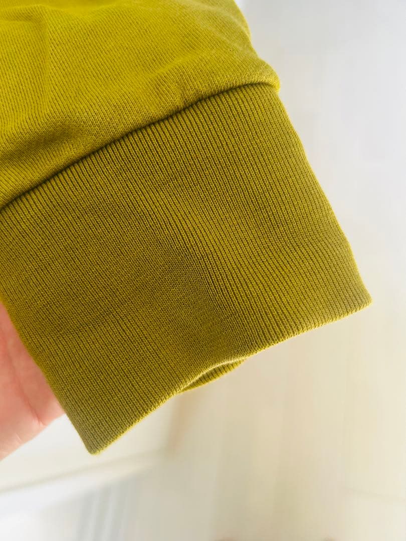 MAISON KITSUNÉ オリーブグリーン トレーナー L