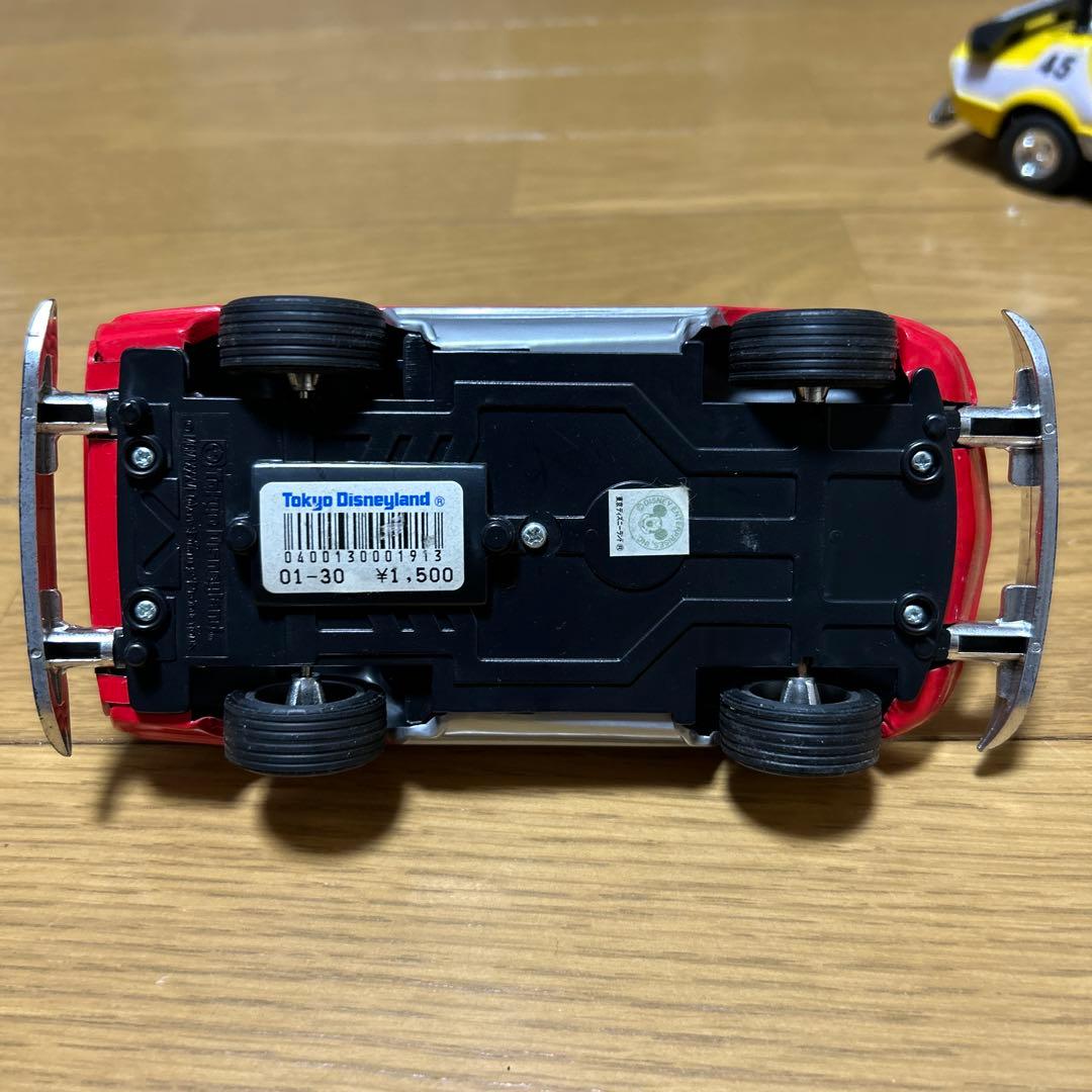 当時物　ブリキ製　グランドサーキットレースウェイ　3台セット　ディズニー