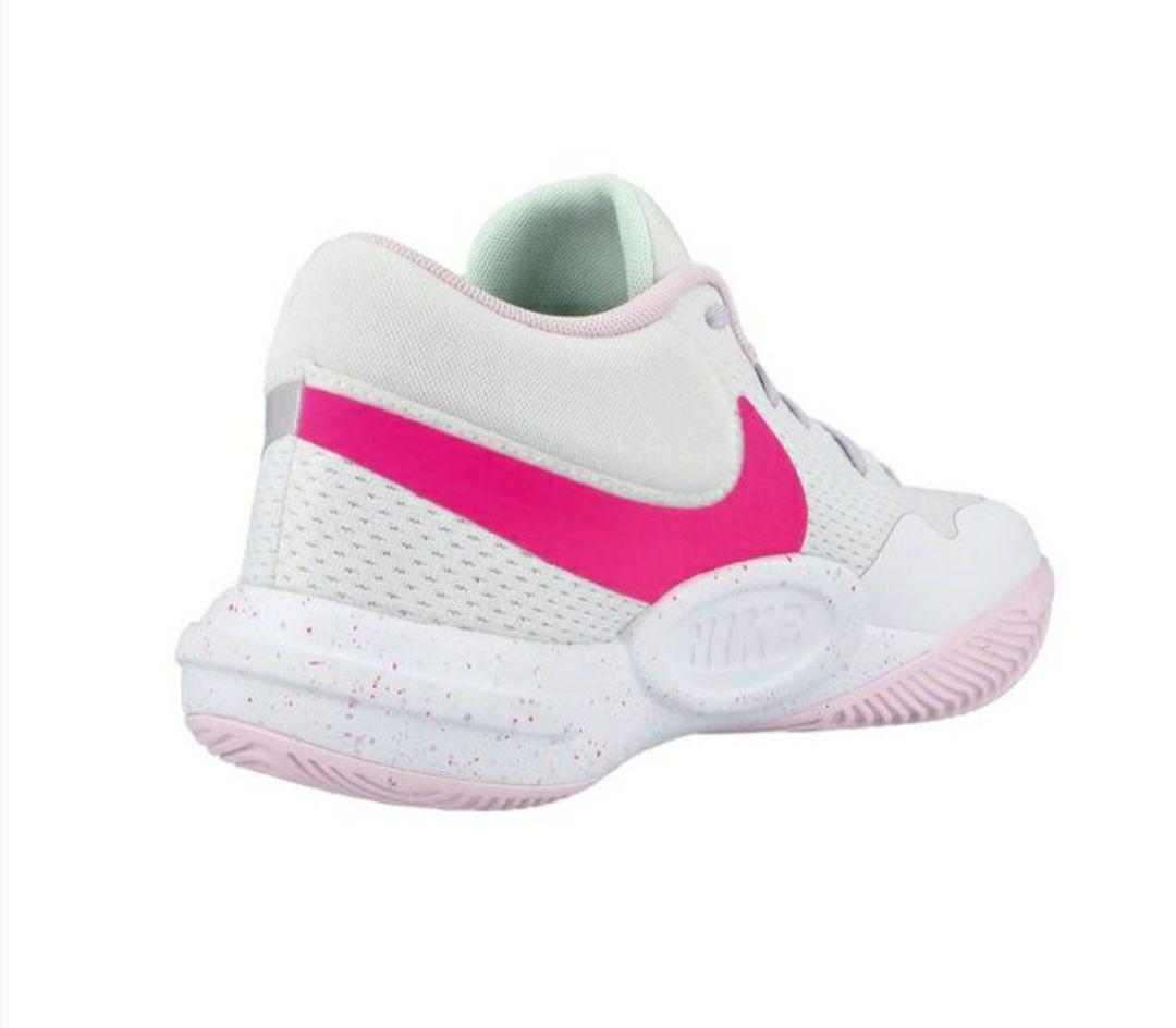 バレーボールシューズ　ナイキ ハイパークイック SE ホワイト ハイパーピンク