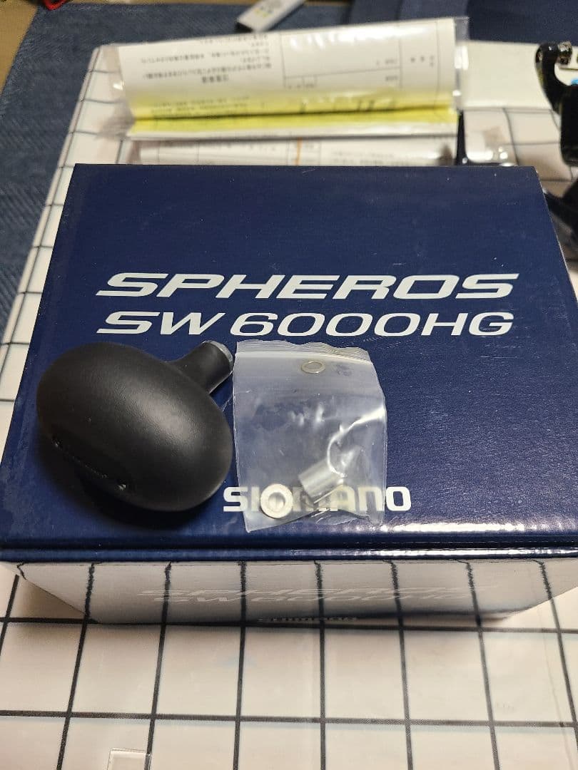 スフェロス SPHEROS SW 6000HG リール シマノ　ジギング