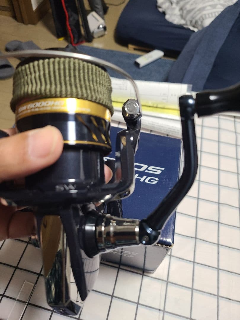 スフェロス SPHEROS SW 6000HG リール シマノ　ジギング