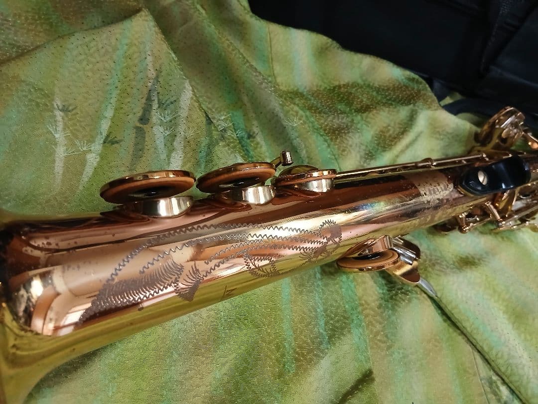 ソプラノサックス　MINELVA 音だしOK　完全ジャンク扱い品