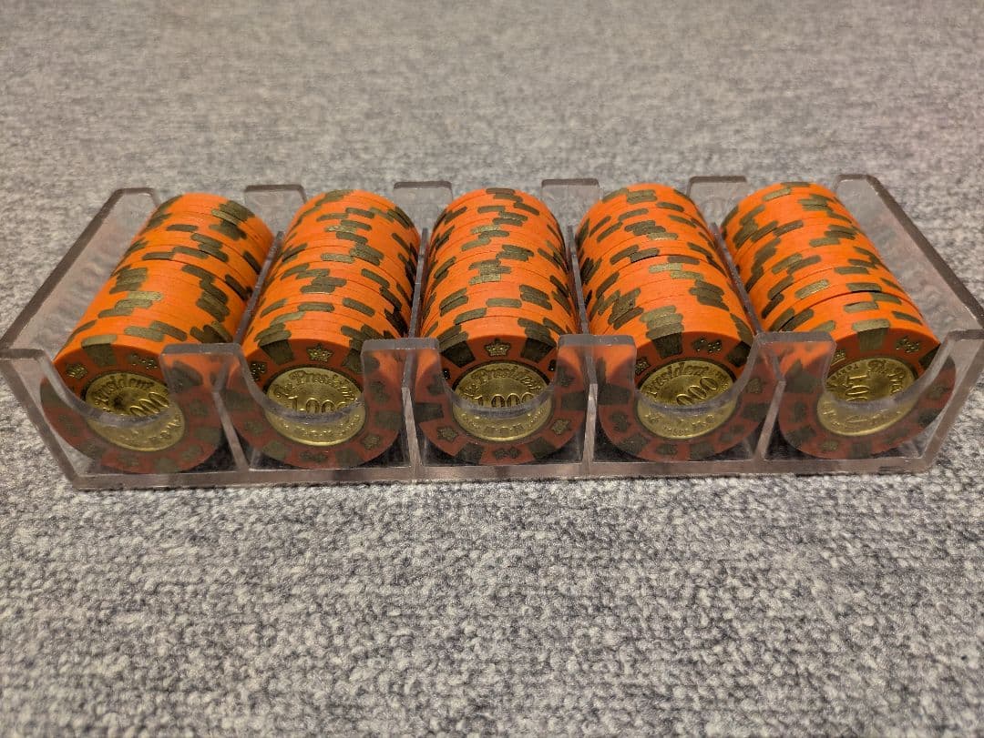 MGM カジノチップ $1000表記 100枚 ポーカー カジノ