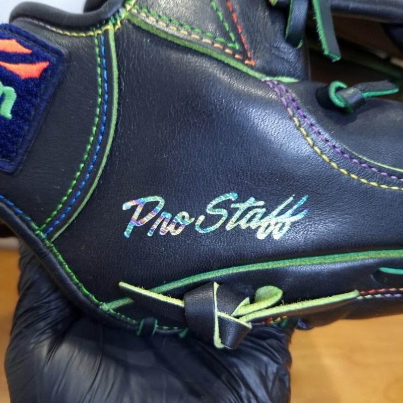ウイルソン プロスタッフ 限定品 レインボー刻印 レアカラー 軟式グローブ