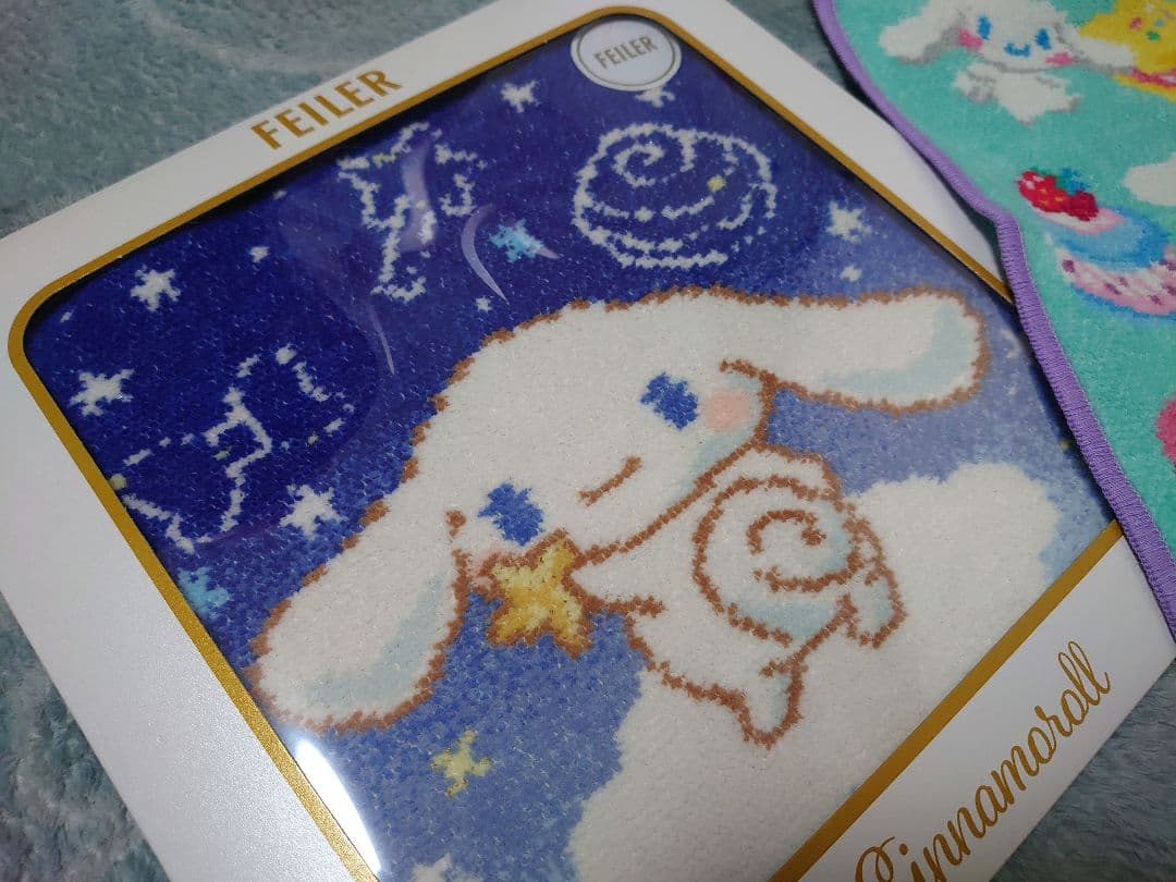 ★タグ付き未使用★フェイラー シナモロール サンリオ シナモン ハンカチセット