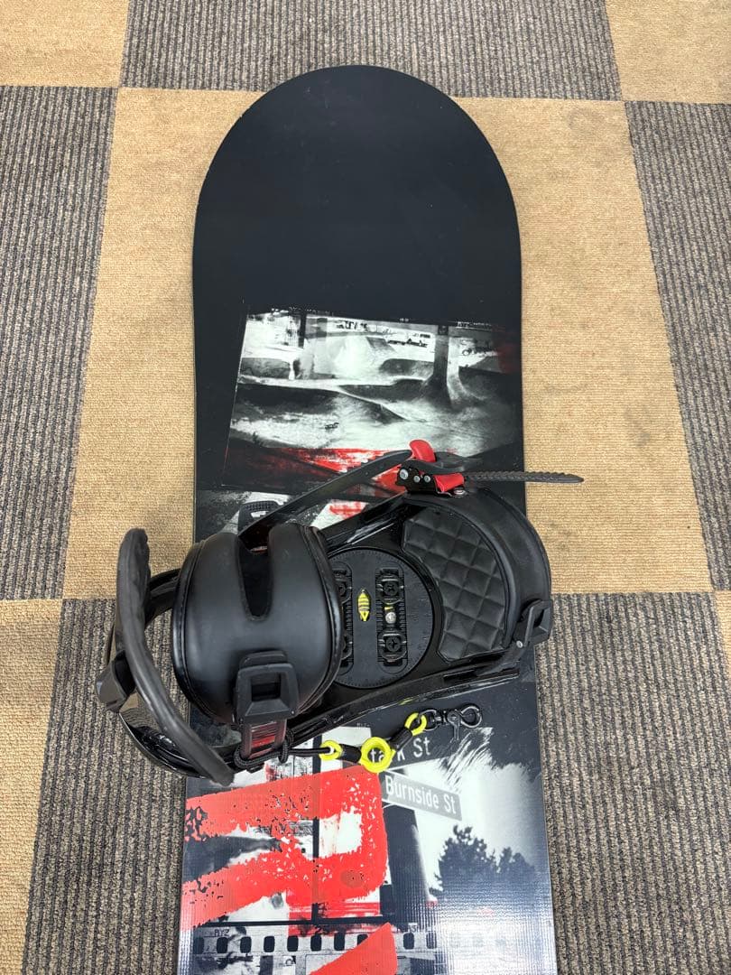 極美品 RYZ MARSHALL 154cm スノーボード ビンディング セット