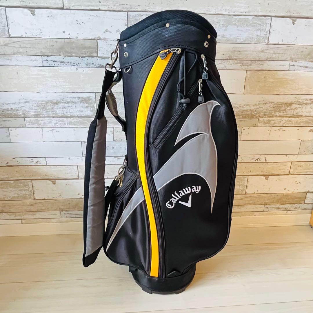 Callaway キャロウェイ☆キャディバッグ☆ゴルフバッグ☆黒