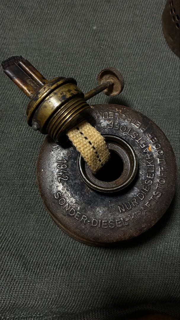 ナ○スドイツ軍 軍用燃料ストーブ（フィールドストーブ）