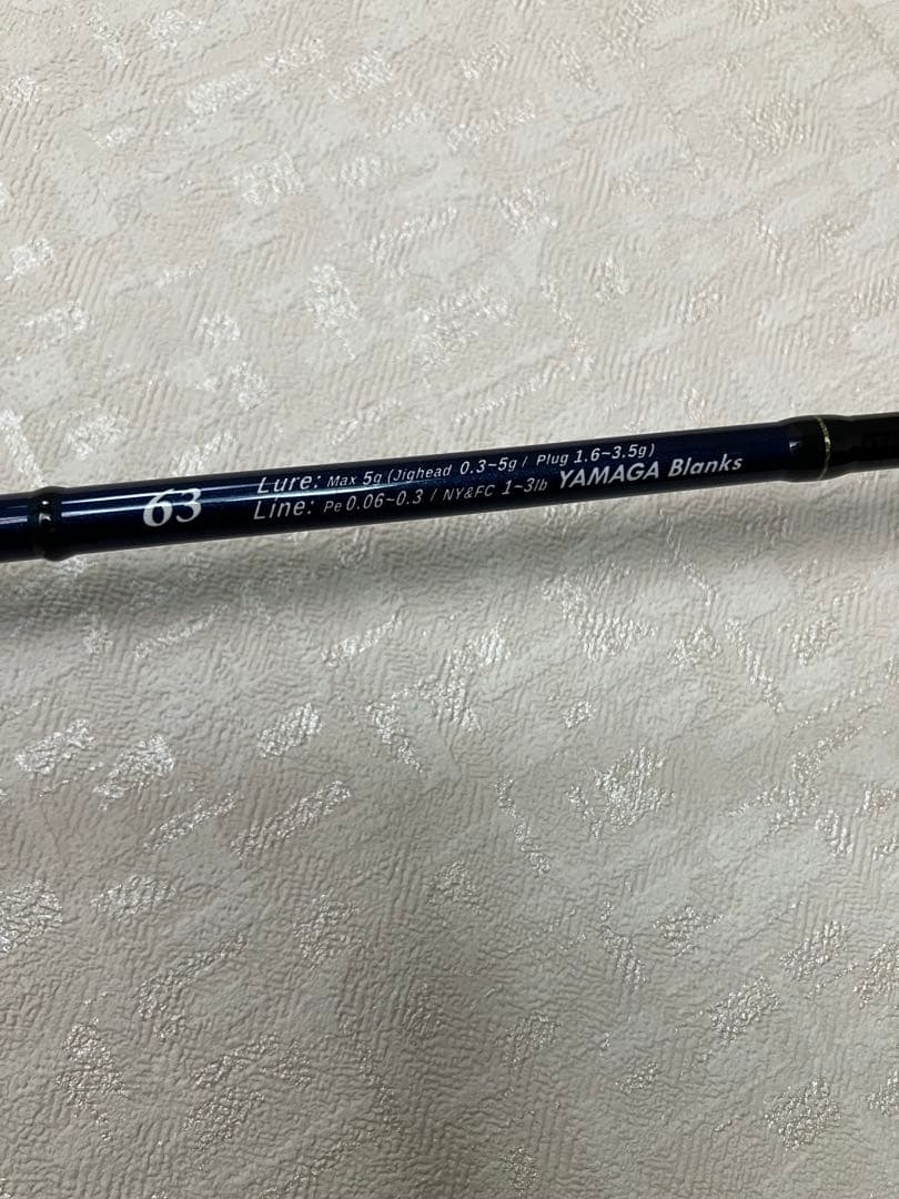 YAMAGA Blanks ブルーカレント63 アジングロッド