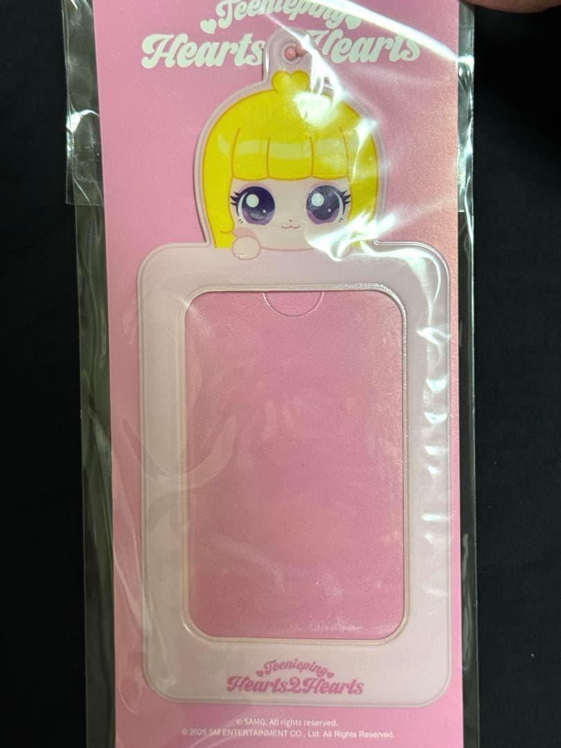 hearts2hearts ティニピン イェオン ぬいぐるみ トレカケース sm