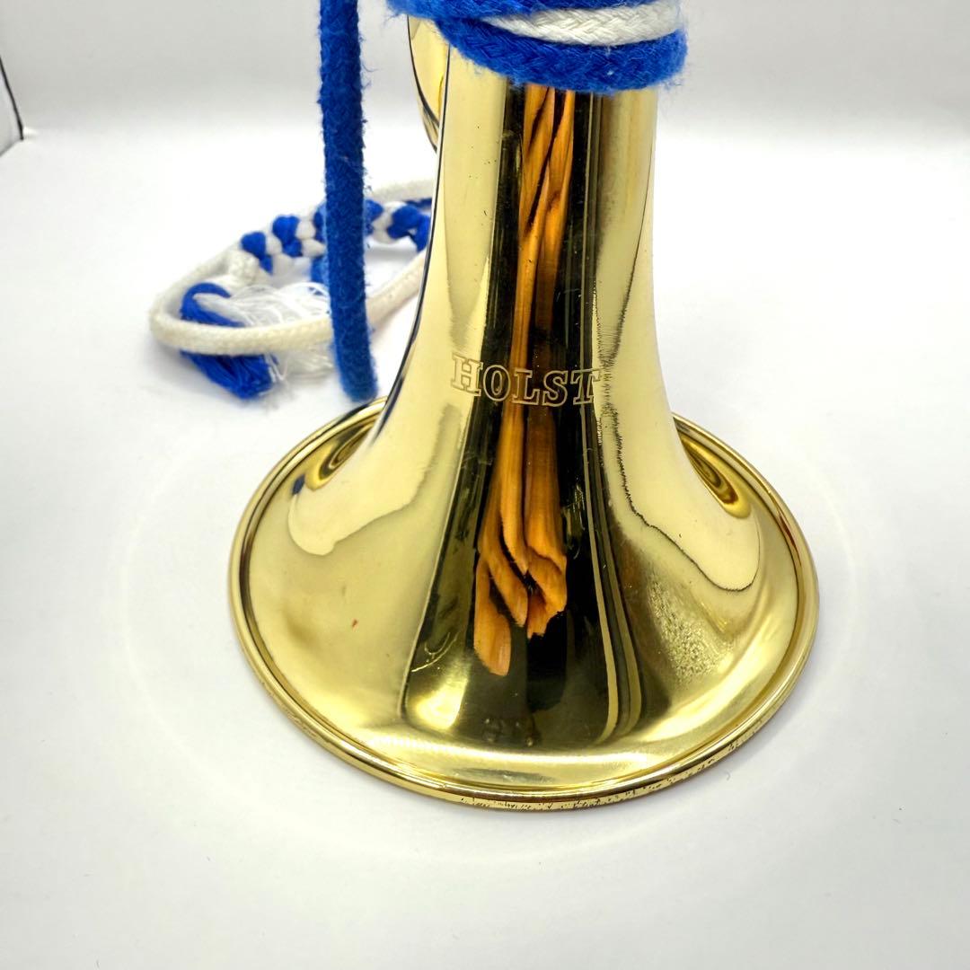 HOLST ホルスト 浜松まつりラッパ 信号ラッパ 3つ巻き ゴールド 金3連