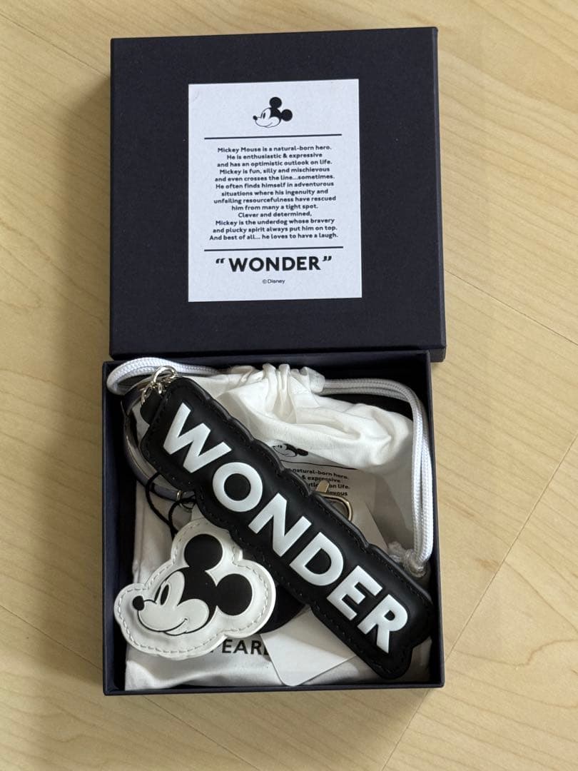 パーリーゲイツ　ミッっキーウス　キーリング　アクセサリー14,300円未使用品