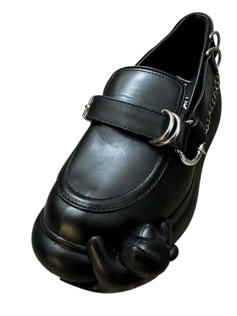 JENNY FAX grounds Bad Bear Moon ローファー 38