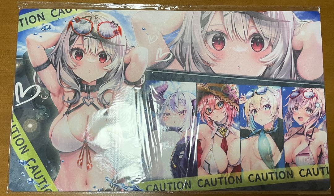 ホロライブ 6期生 水着 秘密結社holox クロヱ プレイマット 新品未開封