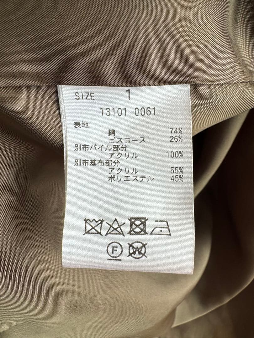 Clane BOA SLEEVE MODS COAT クラネ