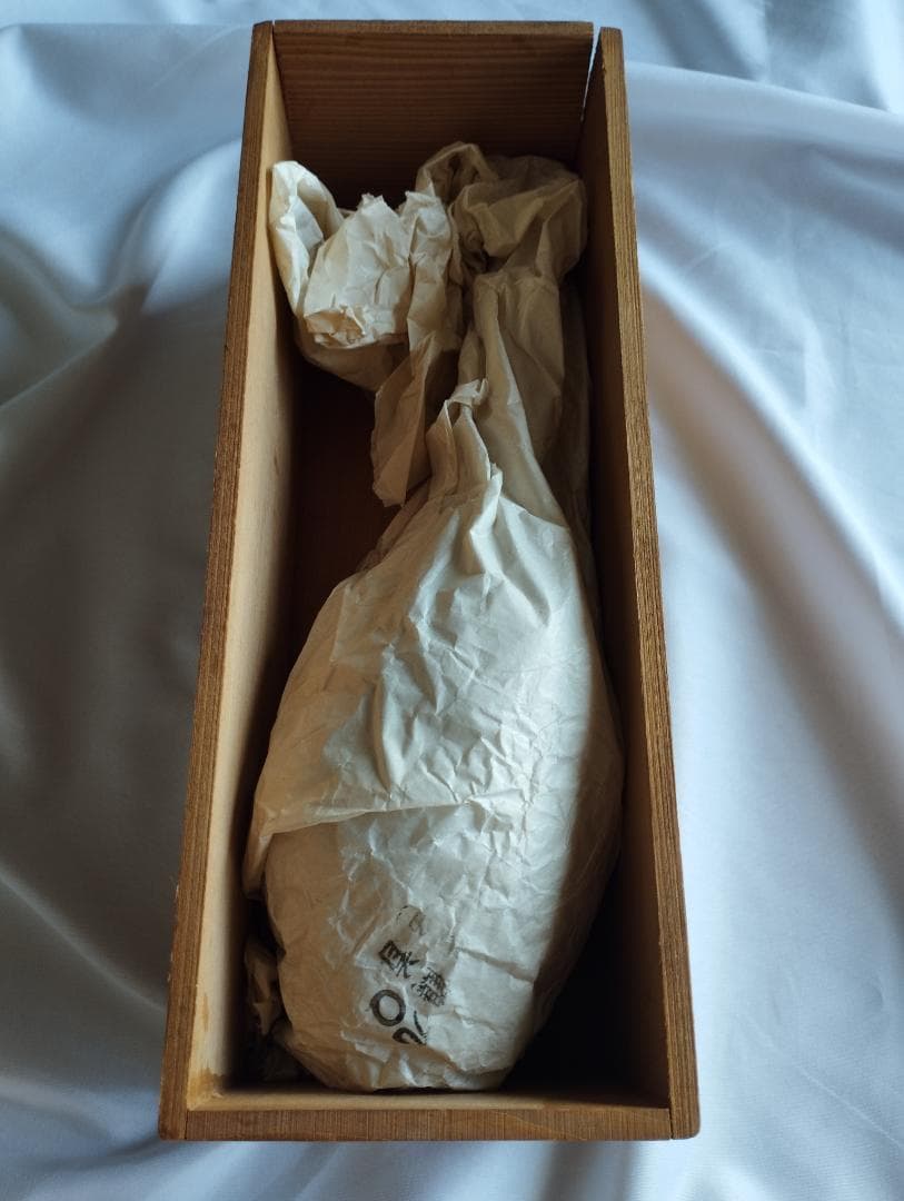 青銅花瓶　鶴首　蔵出し　詳細不明