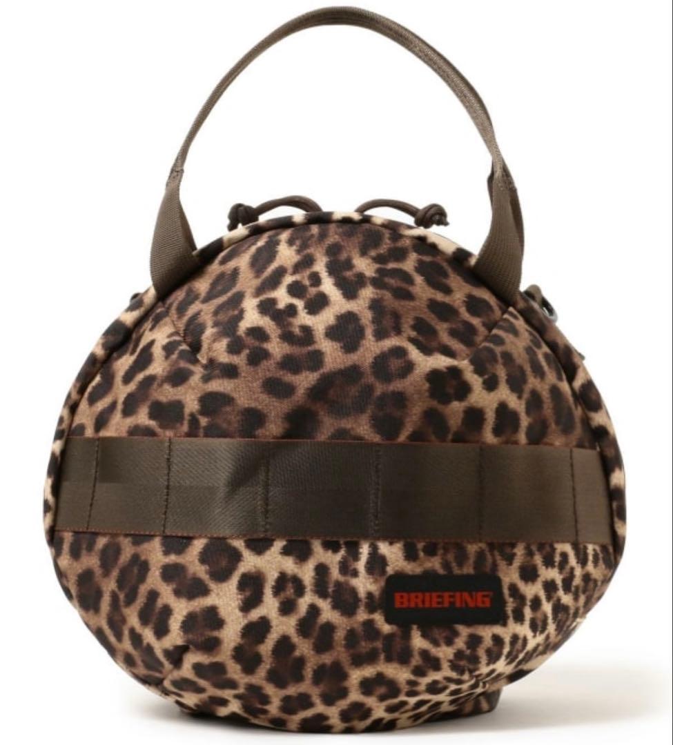 ジョービームスボーイ【別注】BRIEFING ヘルメットバッグ レオパード