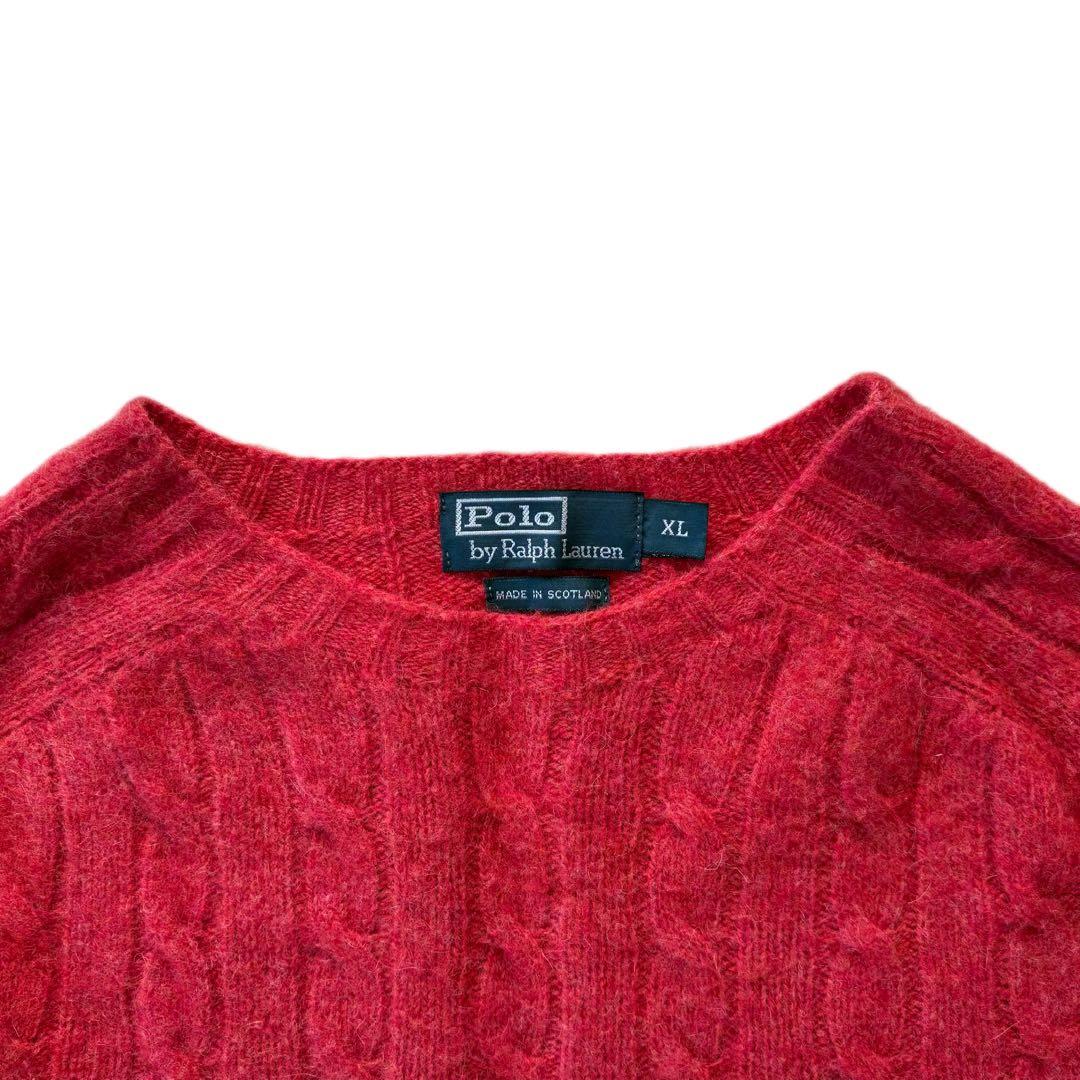90s Ralph Lauren ラルフローレン　カシミヤ　ウール　ニット