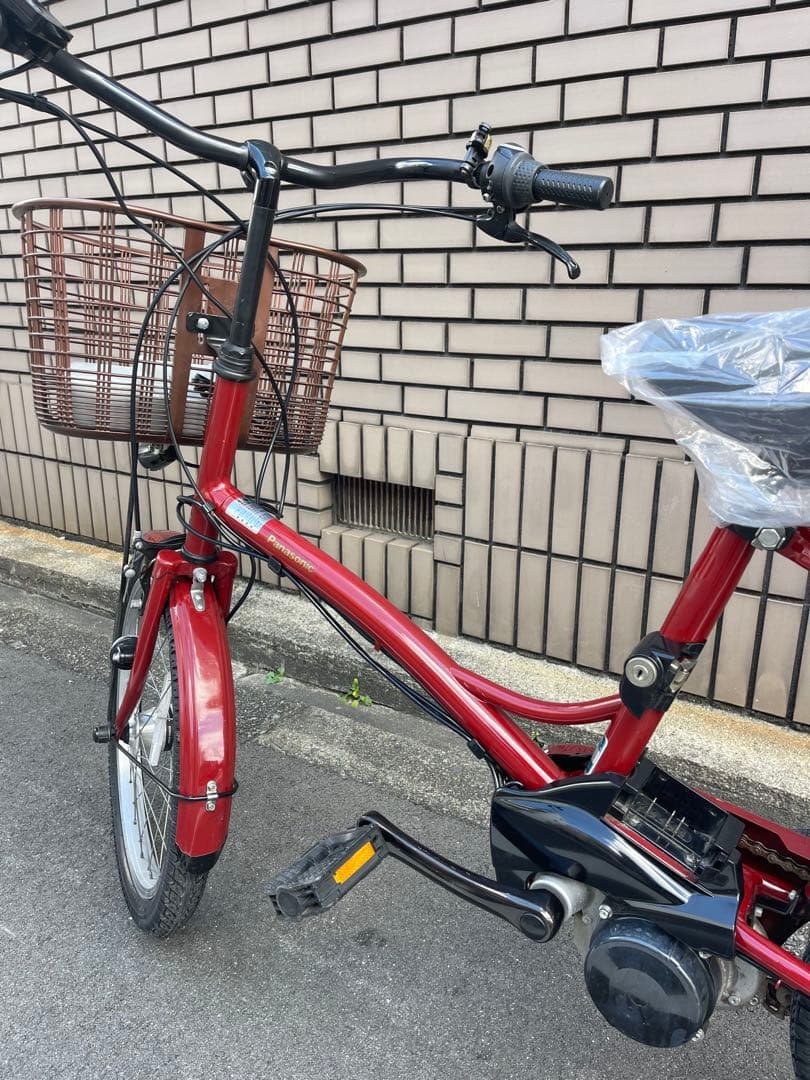 新品バッテリー8.9ahミニパナソニック電動アシスト自転車