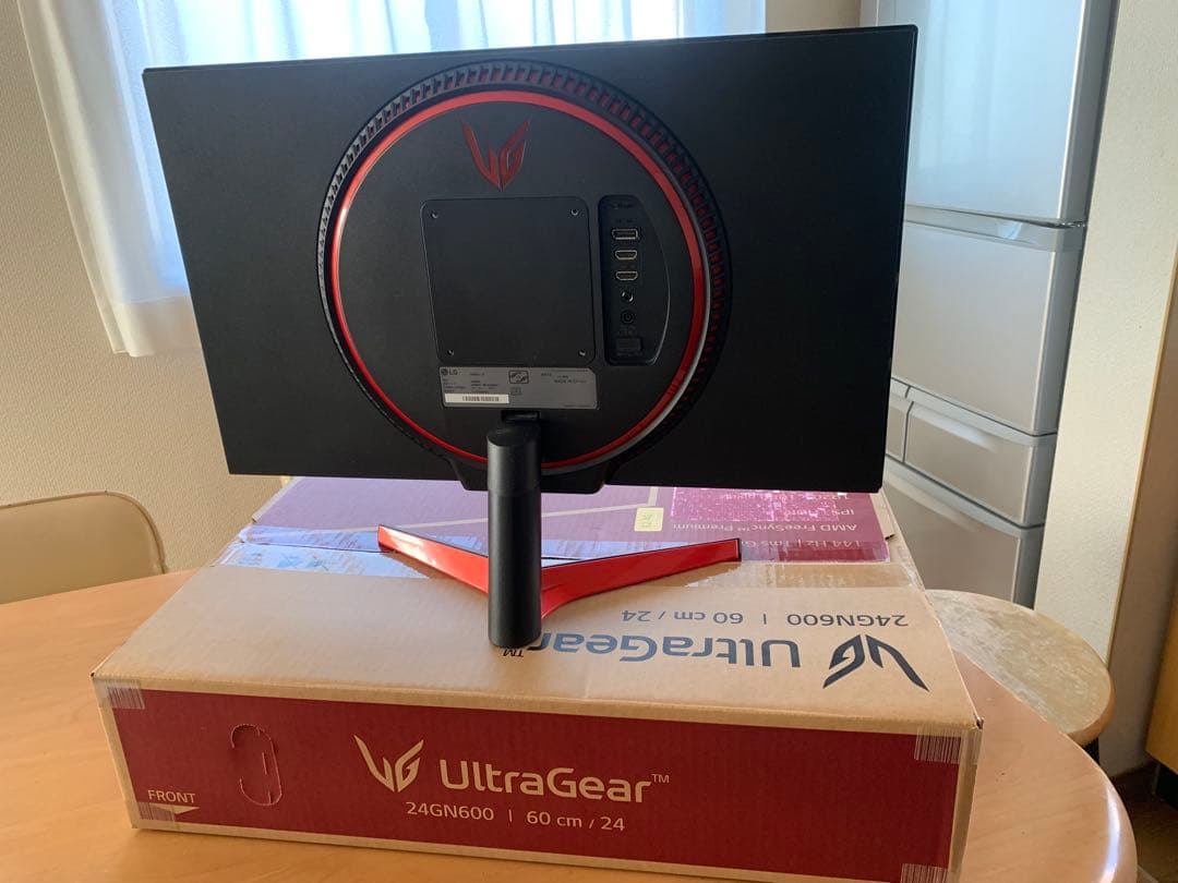 LG フレームレス ゲーミングモニター UltraGear 24GN600-B