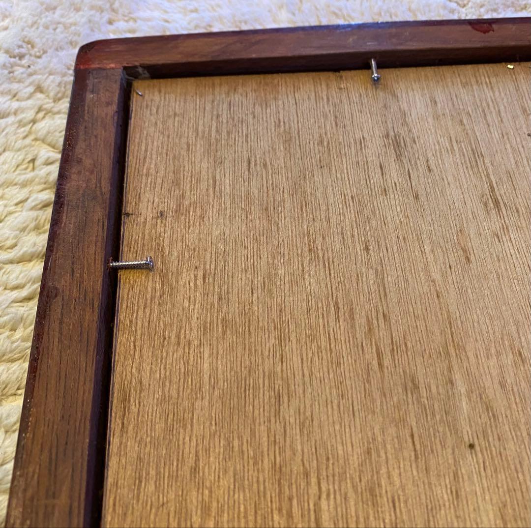 アンティーク　チャイニーズ　　　　　アートフレーム　水墨画パンダ　54x55.5