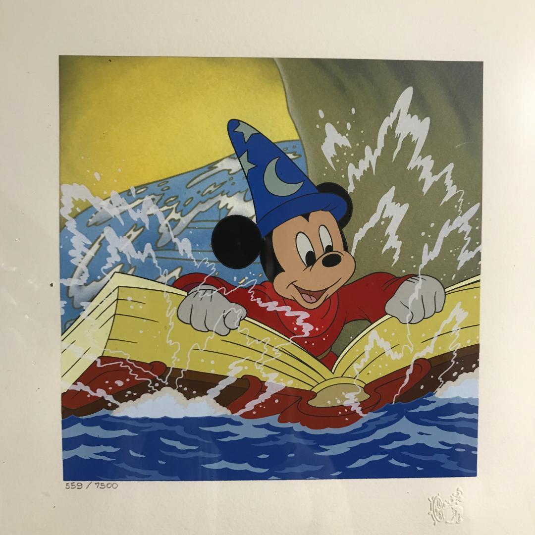 ディズニー ファンタジア リトグラフ 版画 ミッキー Art Classics