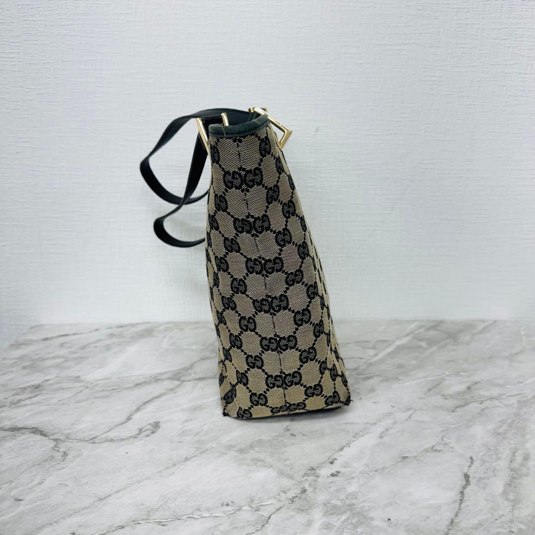 ✨GUCCI✨グッチ✨GG柄✨キャンバス✨ブラック✨ヴィンテージ✨トートバッグ✨