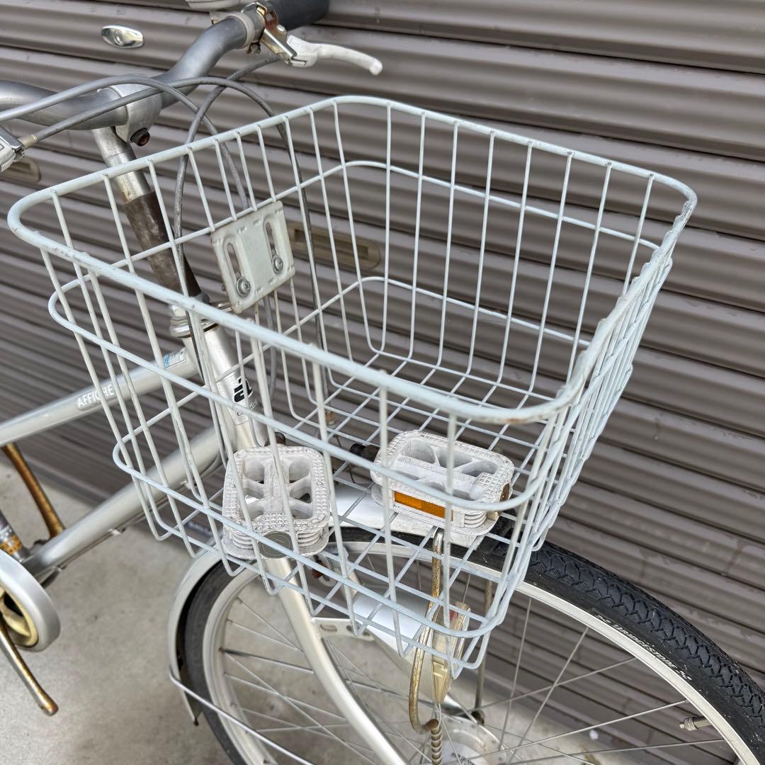 【yuichi前橋市内引渡し】ママチャリ 26インチ自転車 6段変速/