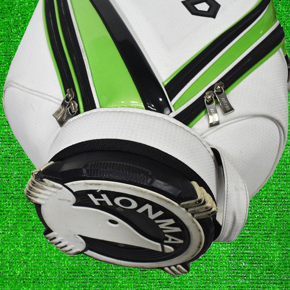ＨＯＮＭＡ 本間ゴルフ キャディーバック９型【ホワイト】中古・訳あり品！