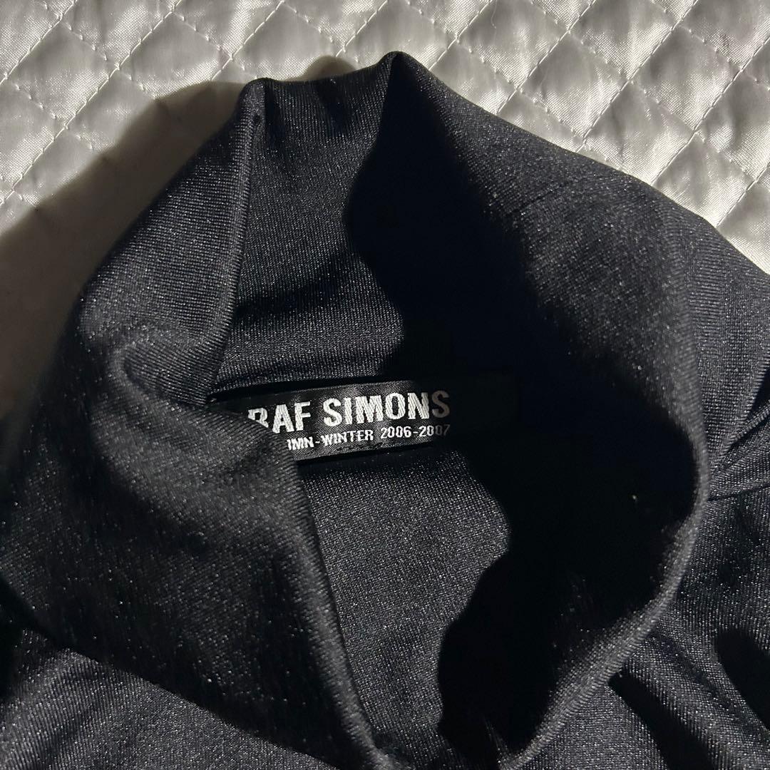 06AW 00s ARCHIVE RAF SIMONS ハイネックカットソー 黒