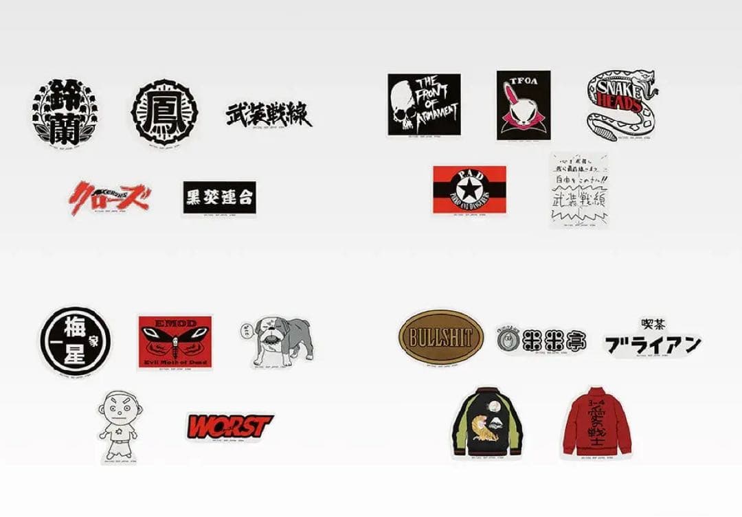 一番くじ クローズ＆WORST ～さすらいの鴉たち～　全賞コンプリートセット