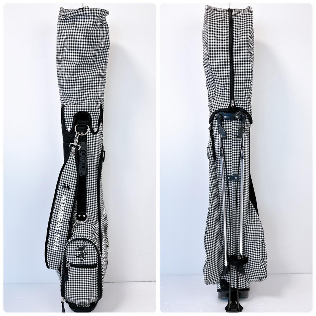アドミラル　キャディバッグ　ギンガムチェック　スタンド式／Admiral