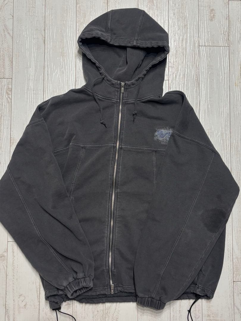 ずっと真夜中でいいのに。陰陽 Vintage Zipup Hoodie XL