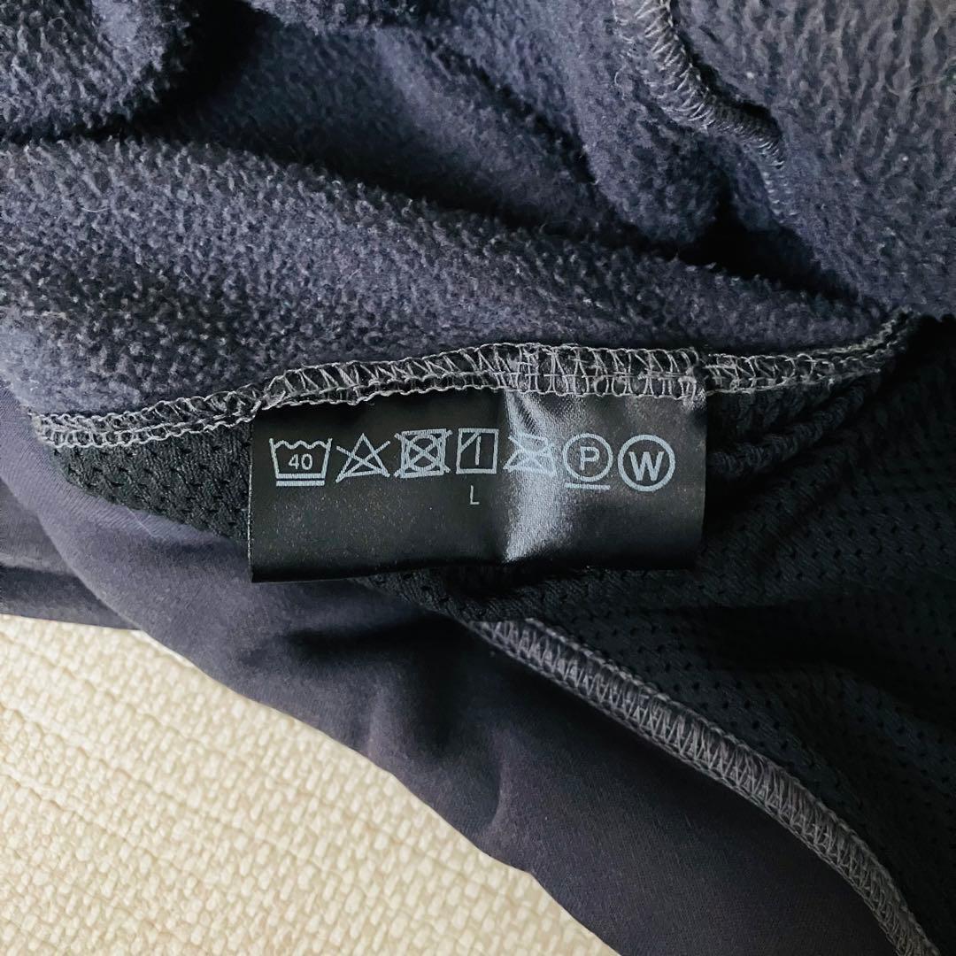 【美品】TFW49 ハーフジップ コンビネーションパーカー L