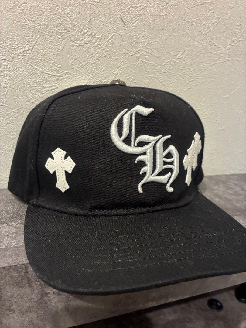 Chrome Hearts クロス刺繍 キャップ