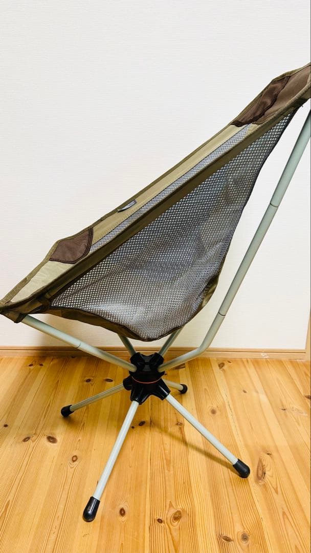 ☆お値下げ☆ 使用1回☆ロゴスLOGOS Life 回るんチェア ブラウン 2脚