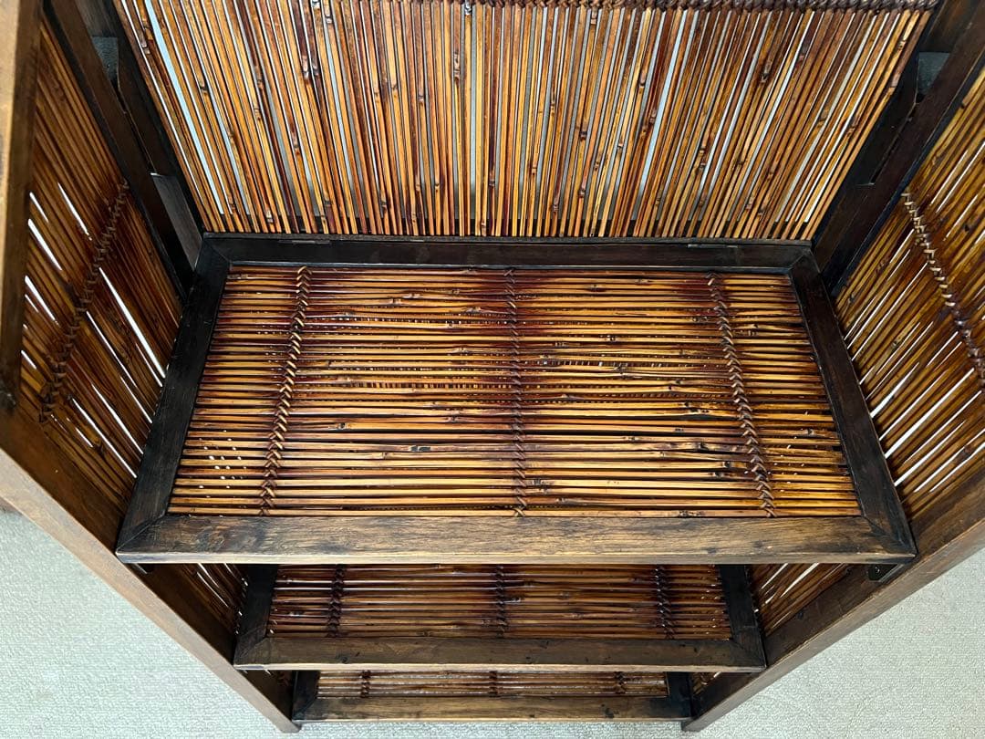 アジアンスタイル 竹製シェルフ 3段 ② バリ インドネシア