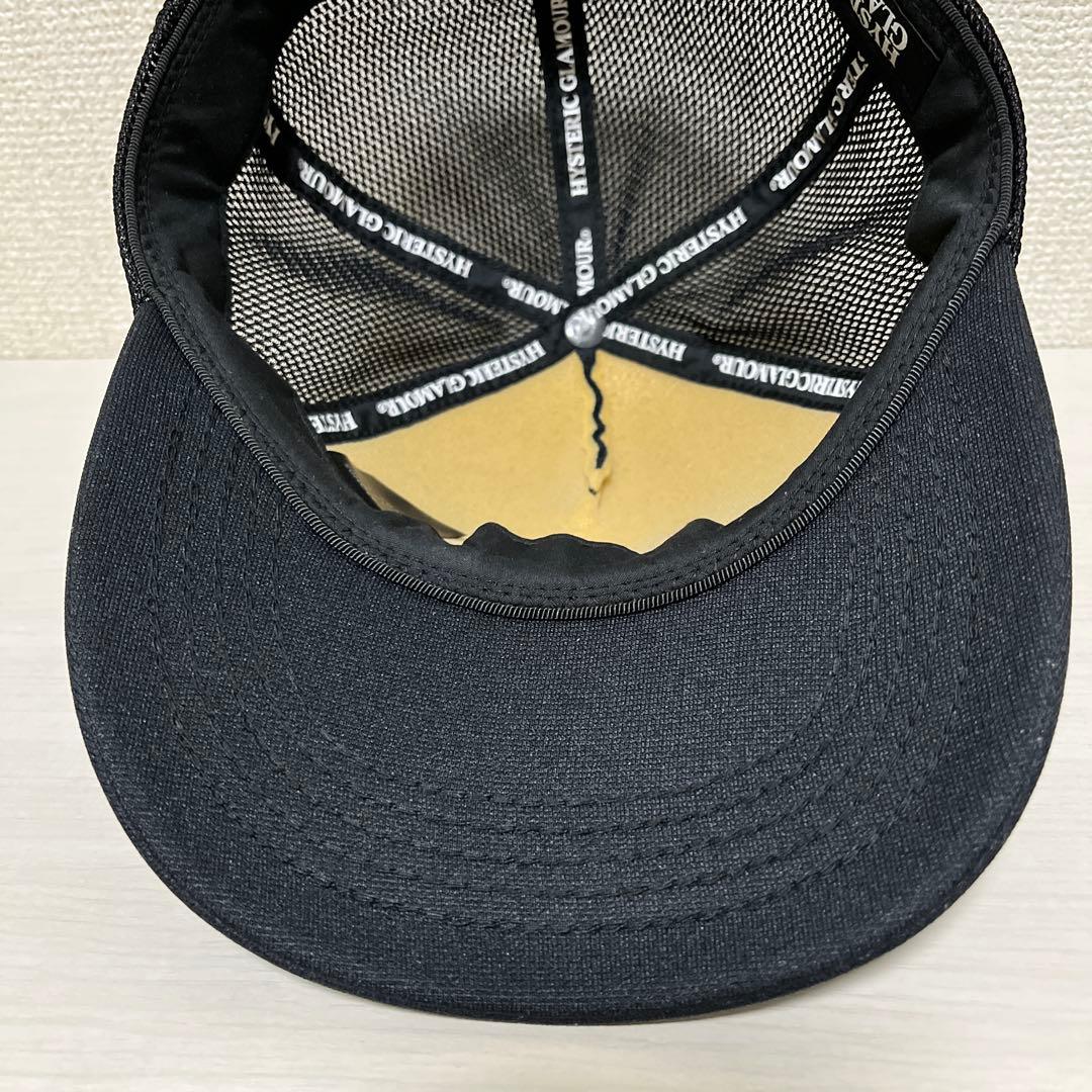 HYSTERICGLAMOURブラック メッシュキャップ
