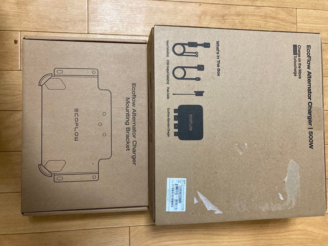 EcoFlow Alternator Charger 2点500W セット