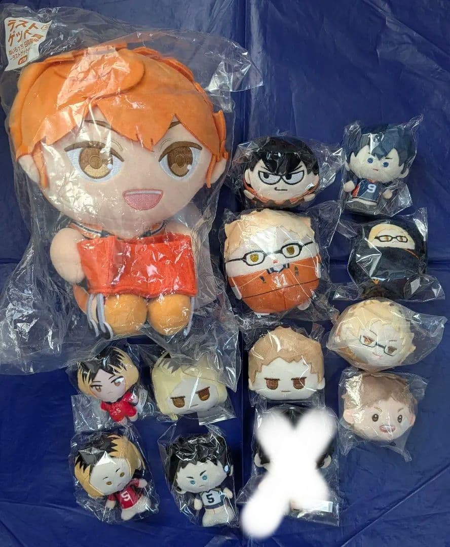 ハイキュー　マスコット　ぬいぐるみ　日向　影山　月島　孤爪　夜久　赤葦　佐久早