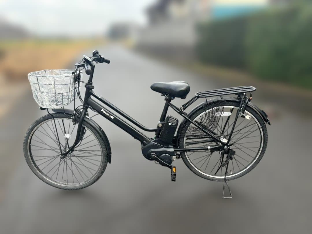 パナソニック 電動アシスト自転車 ティモ・S 26型 マットジェットブラック