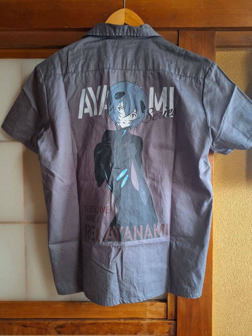 エヴァンゲリオン新劇場版 綾波レイ ワークシャツ/GRAY（COSPA)