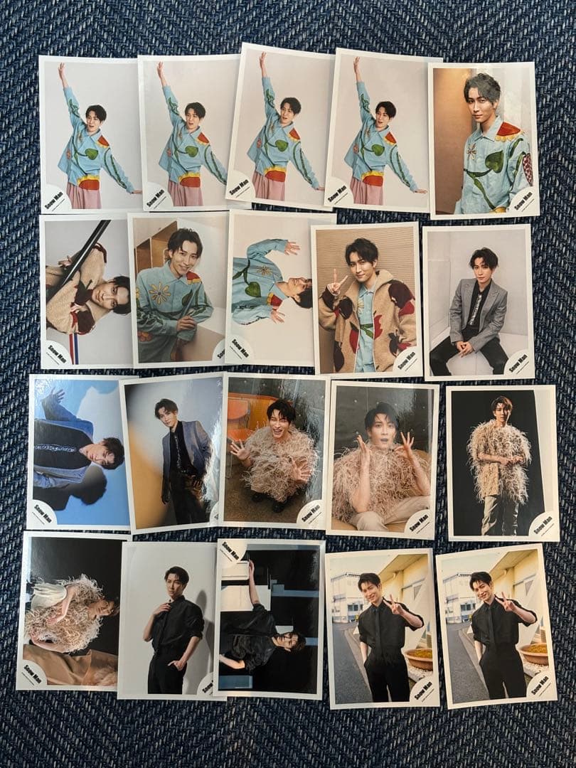 渡辺翔太　公式写真318枚セット　バラ売り可