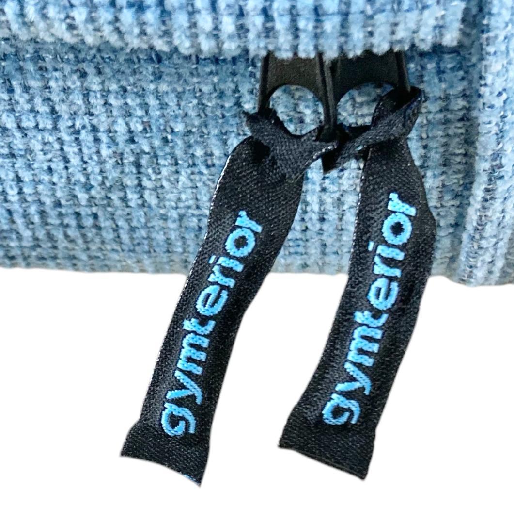 ★良品★ ジムテリア シェイプエイト スカイブルー トランポリン 室内用